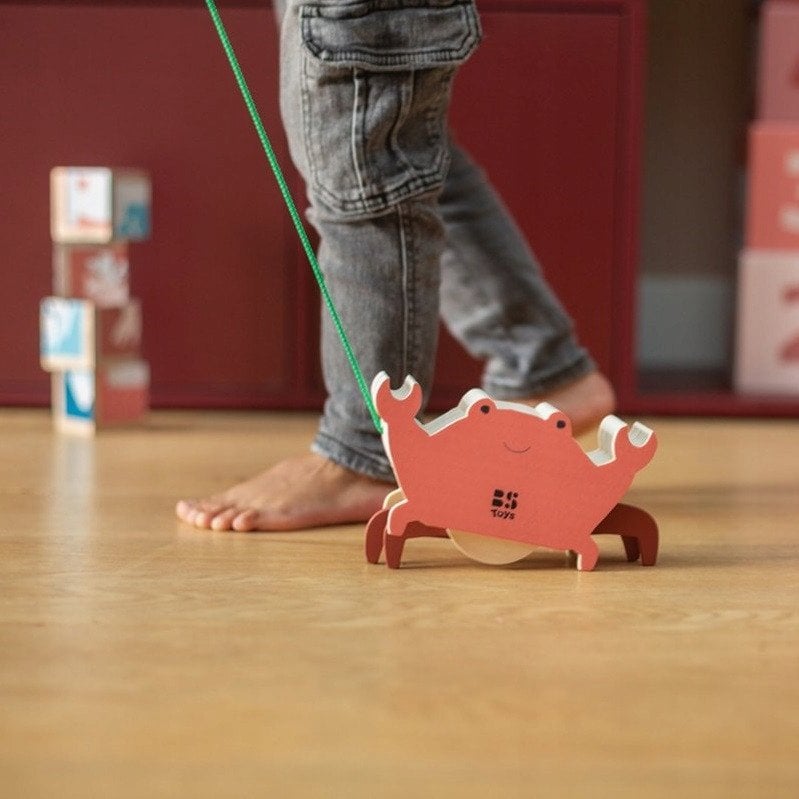 BS TOYS Toy Pull the crab