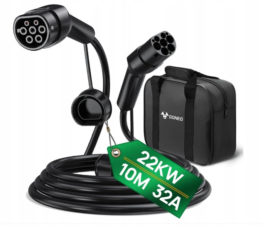 Kabel do ładowania samochodów Digitus Type 2 22kW 10m (DE-B3P32A-10m)