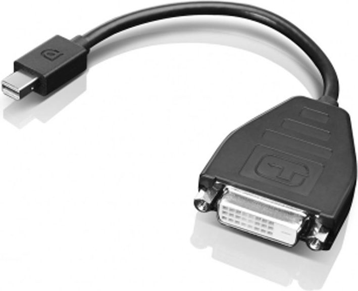 Adapter AV Lenovo DisplayPort Mini - DVI-D czarny (0B47090)