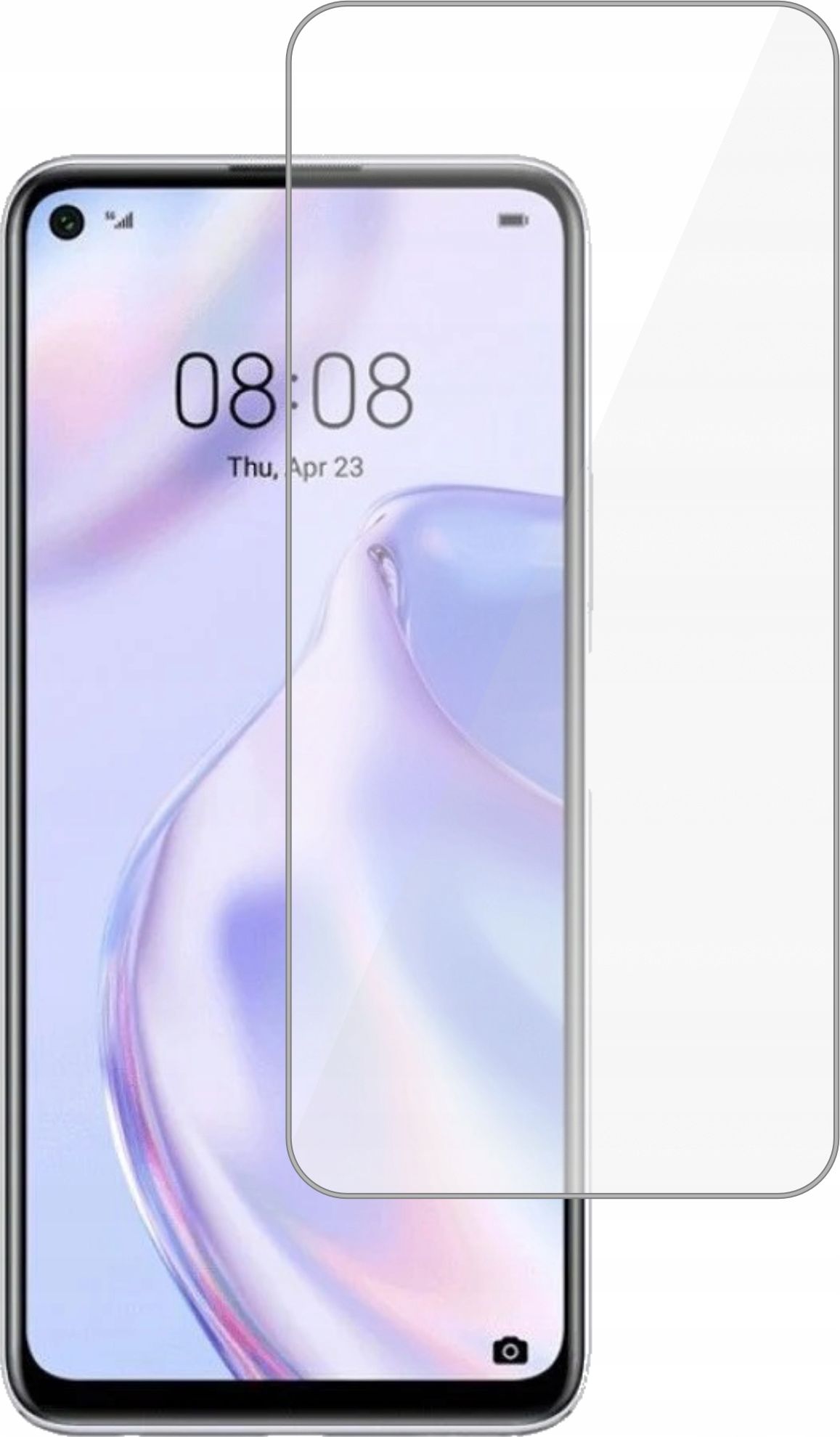 etumi Szkło Hartowane 9H Do Huawei P40 Lite 5G Szybka Szkiełko Ochronne Na Ekran Twarde Płaskie Przód / Ochrona Matrycy Telefonu Glas0330