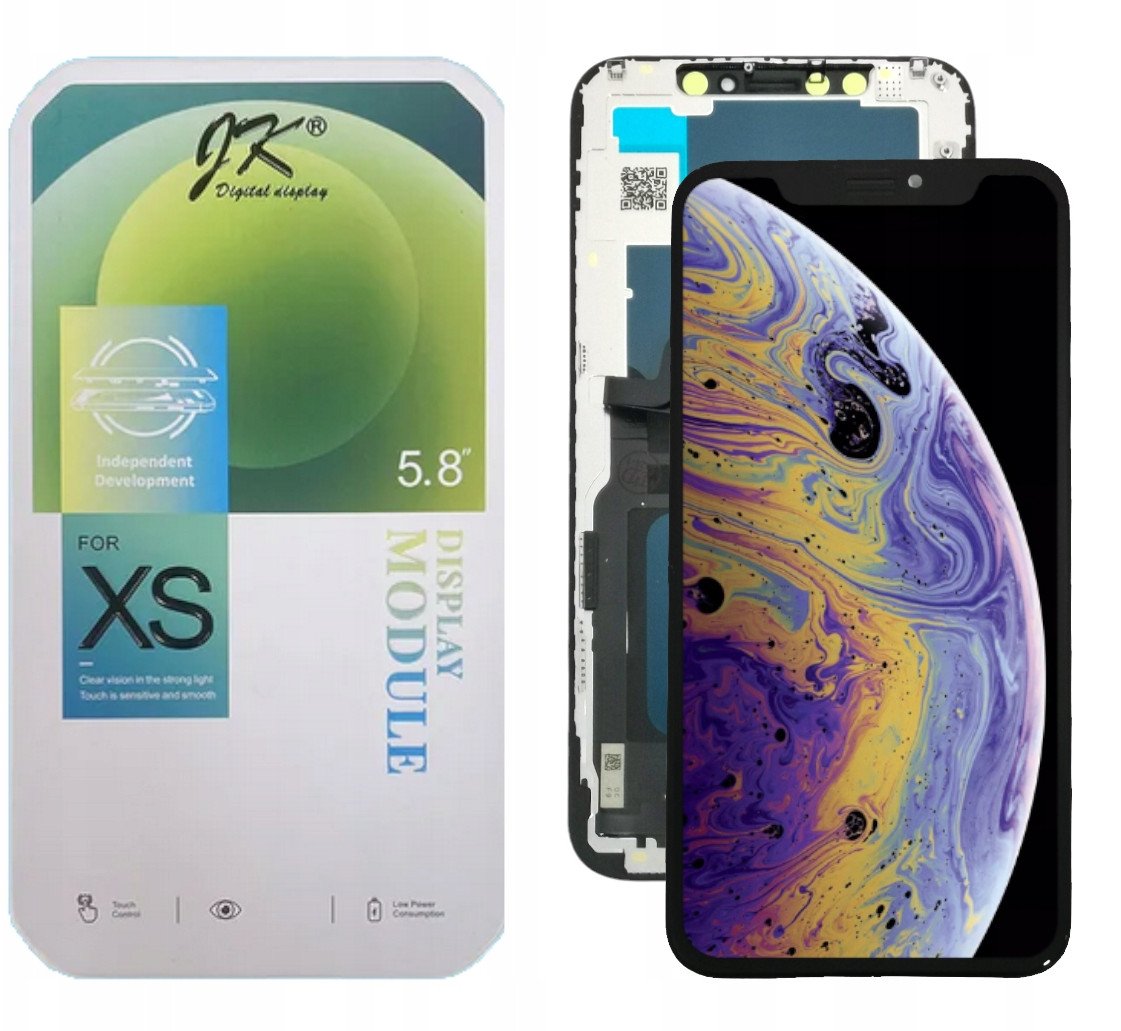 WYŚWIETLACZ EKRAN LCD DO APPLE IPHONE XS JK WYMIENNY CHIP