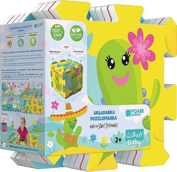Trefl Układanka Puzzlopianka - Kaktusiaki Śpiewaki 61265 Trefl