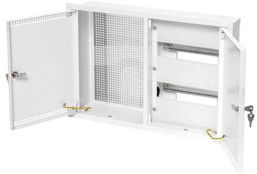 Karwasz Rozdzielnica podtynkowy modułowy 2x12 + płyta montażowa IP30 stalowy MRP-24 Z