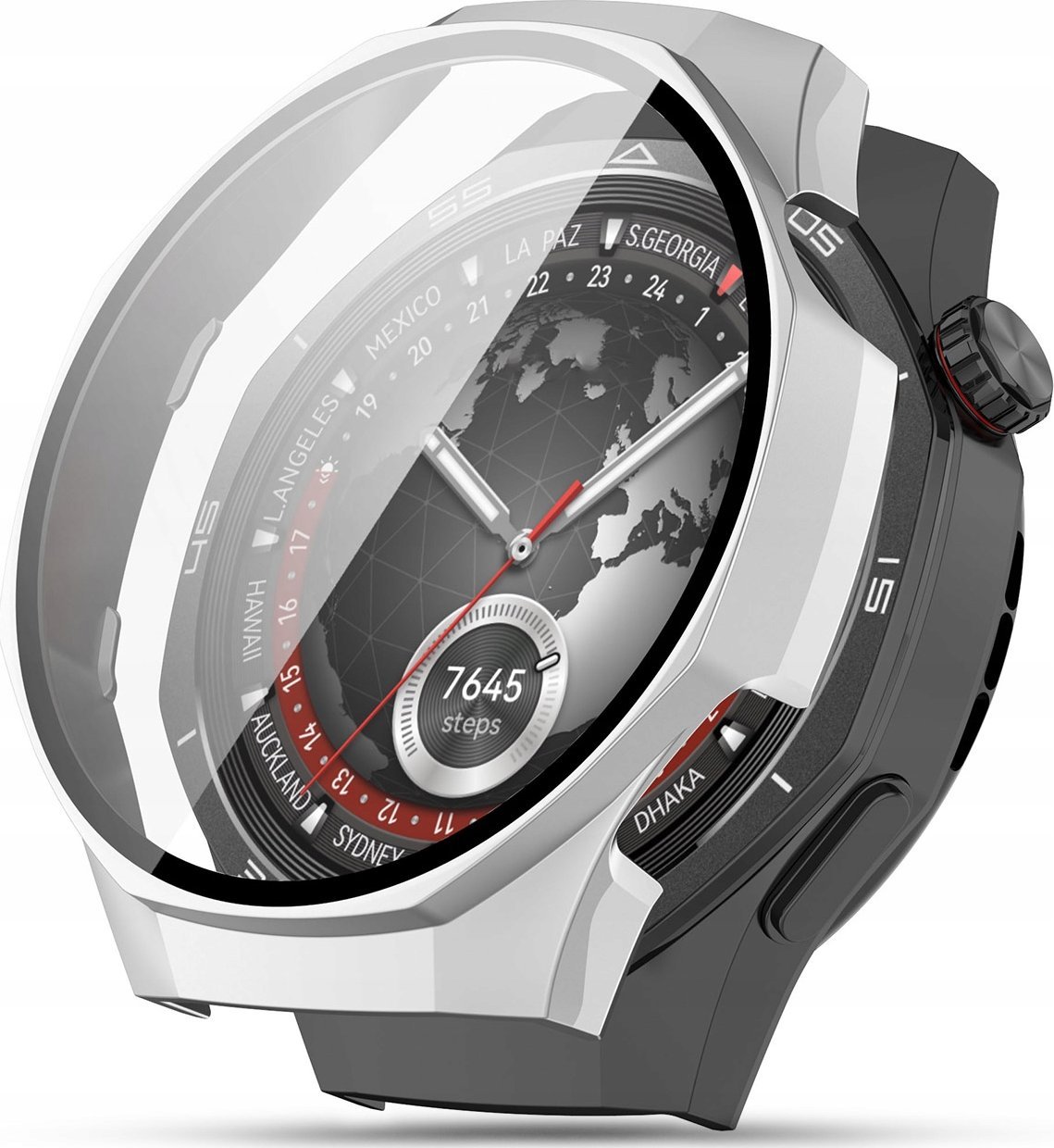 ETUI OCHRONNE 2w1 SZKŁO HARTOWANE do Huawei Watch GT5 Pro Active 46mm Elite