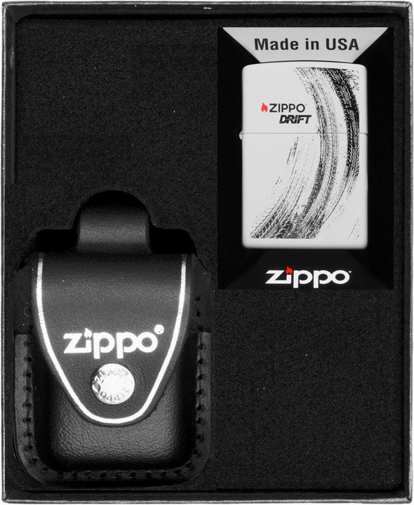 Zestaw ZIPPO Zapalniczka DRIFT DESIGN Prezentowy No3