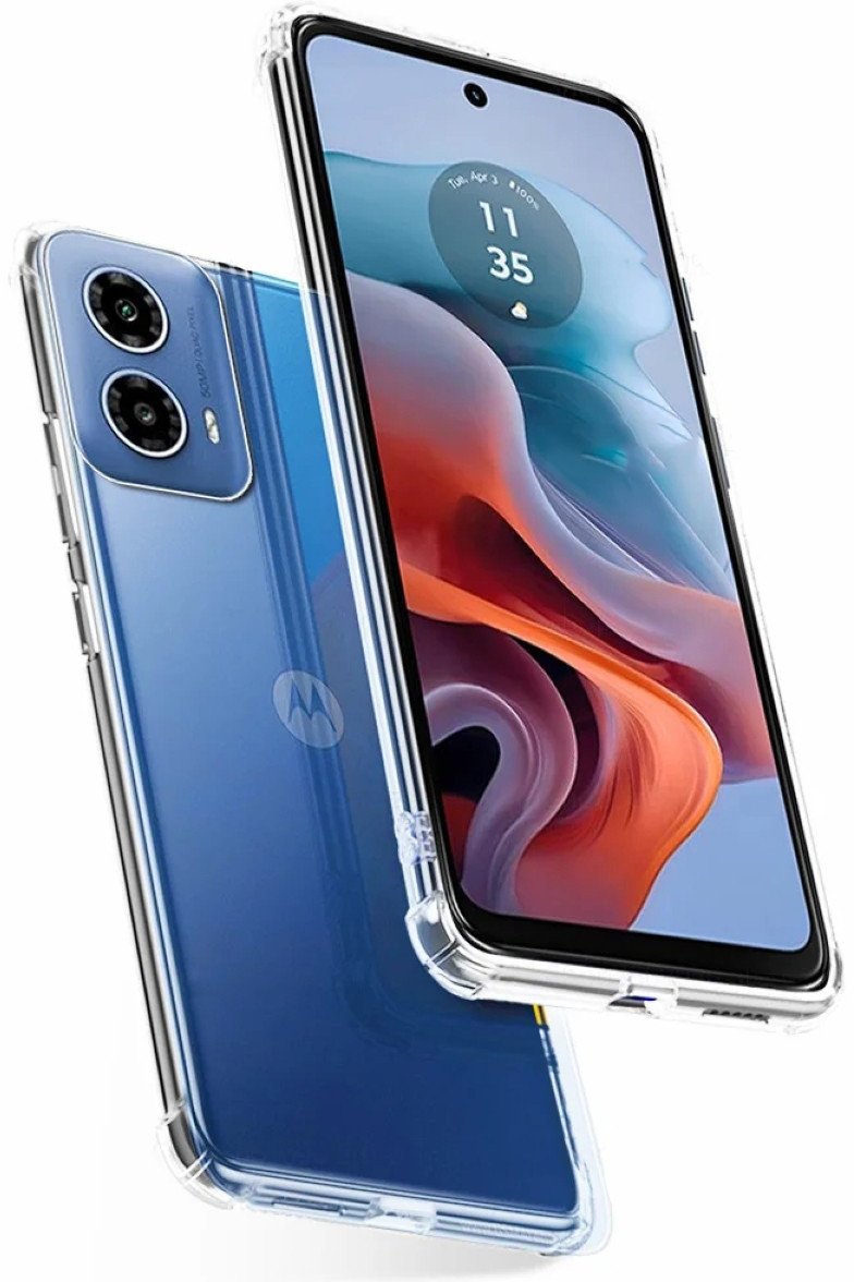 SUPERO Etui Flexair Pro do Motorola Moto G34 5G, Przezroczysty