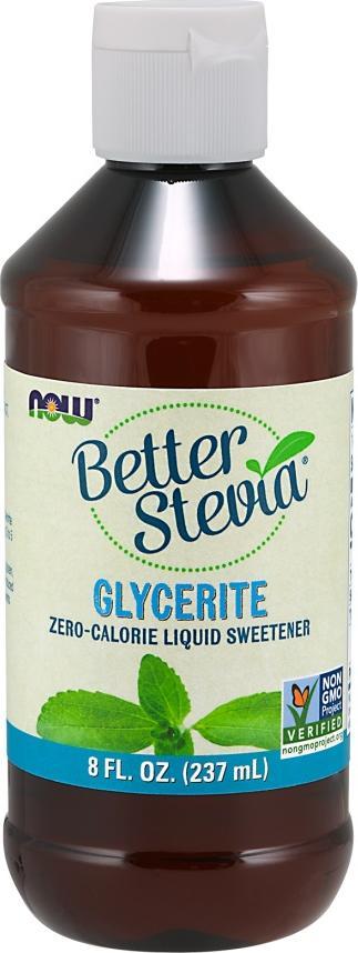 NOW Foods NOW Foods - Better Stevia Glycerite, Płyn, 237 ml