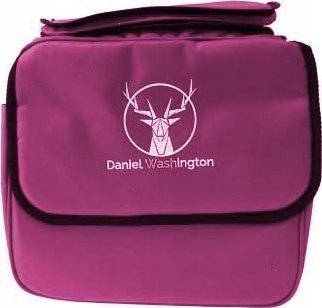 Dedra Daniel Washington Torba na kosmetyki Bordowa (Torba na kosmetyki)