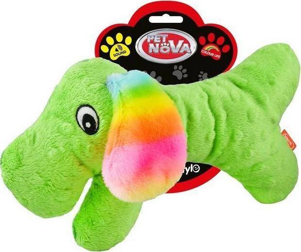 Aqua Nova DOG LIFE STYLE Zabawka Pluszowa Zielony Pies