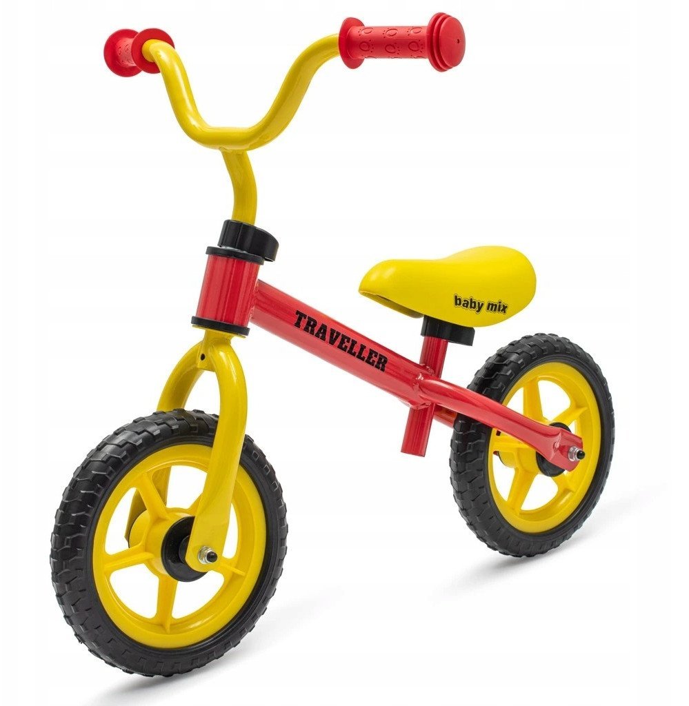BM ROWEREK BIEGOWY TRAVELLER CZERWONO ŻÓŁTY 8596164151112