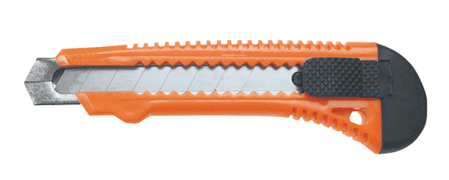 Top Tools Nożyk łamany 18mm z metalową prowdnicą (17B528)