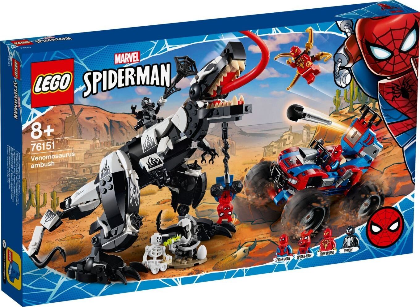 LEGO Marvel Spider-Man Starcie z Venomozaurem (76151)
