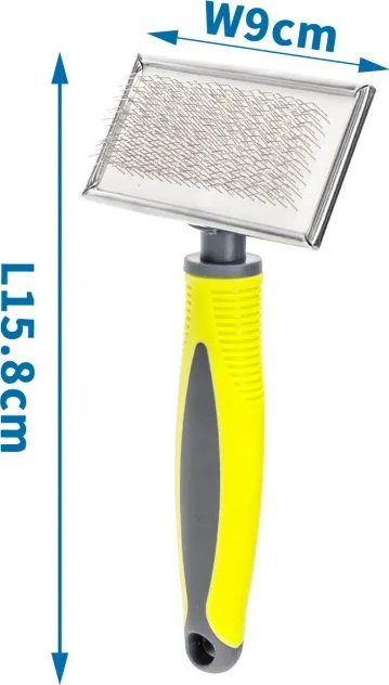 Nobleza Jednostronny grzebień dla zwierząt z wygiętymi stalowymi zębami Jednostronny grzebień dla zwierząt z wygiętymi stalowymi zębami