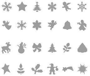 Dziurkacz ozdobny 1,6cm świąteczny Display (24szt)