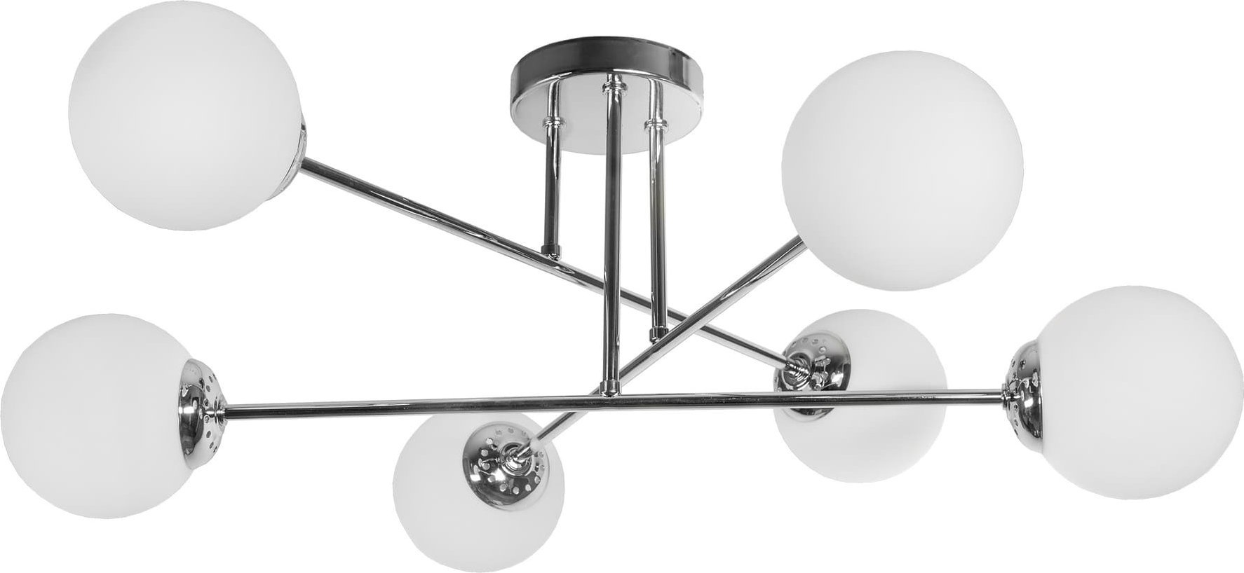 Lampa wisząca Orno LEIA 6P E27, lampa wisząca, max. 6x60W, chrom