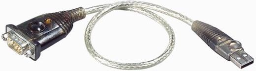 Kabel USB Aten USB-A - RS-232 0.4 m Przezroczysty (UC232A)