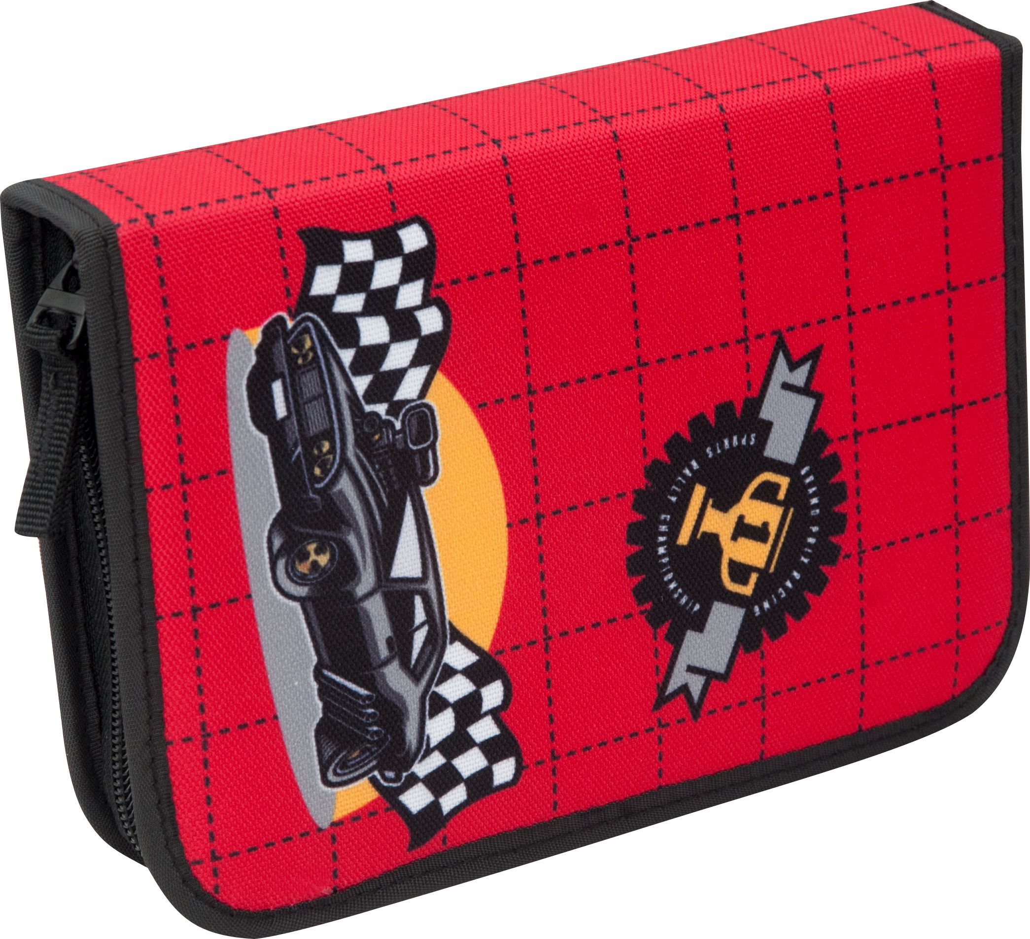 Piórnik Hama z wyposażeniem Racer czerwony