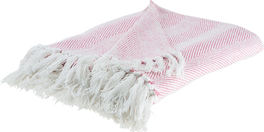 Beliani Koc 130 x 160 cm różowy TANGIER