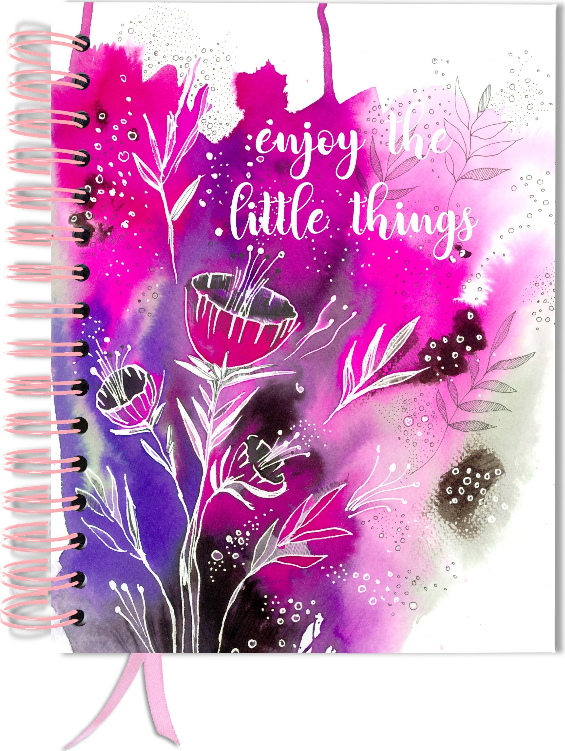 TadaPlanner Bullet journal 180 stron notes planer zeszyt A5+ w kropki