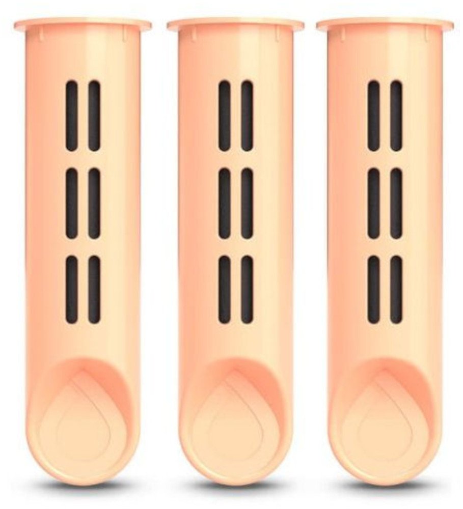 ZESTAW 3 filtry do butelki filtrującej Dafi SOFT i SOLID peach fuzz