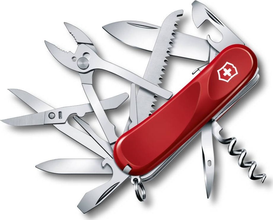 Victorinox Scyzoryk Victorinox Evolution S52, czerwony, Celidor, 85 mm