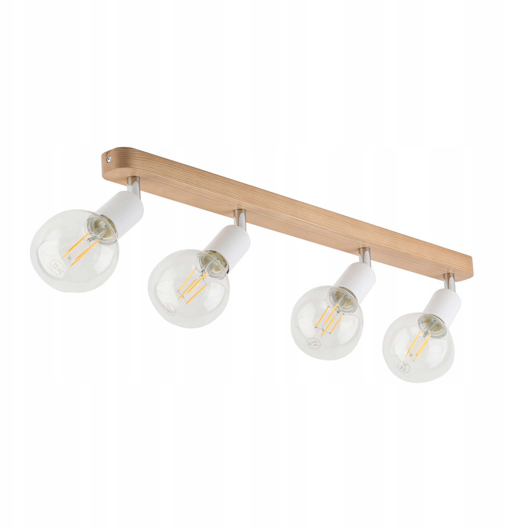 Lampa reflektor spot SIMPLY WOOD WHITE 4751 TK Lighting