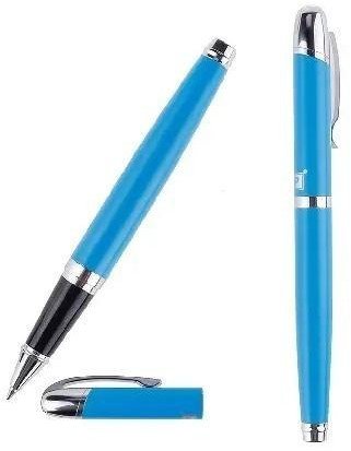 Długopis elegancki 0,5mm ze skuwką niebieski