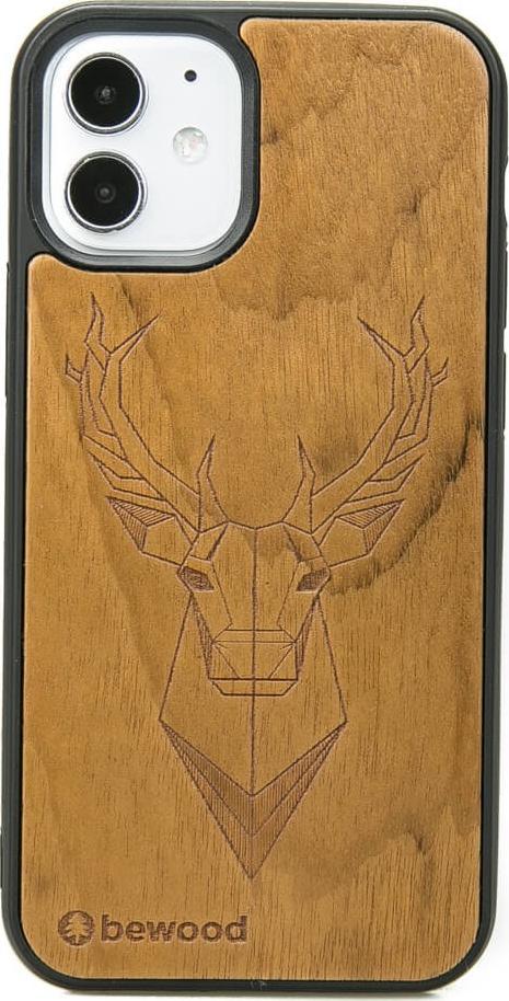 BeWood Drewniane Etui iPhone 12 Mini JELEŃ IMBUIA