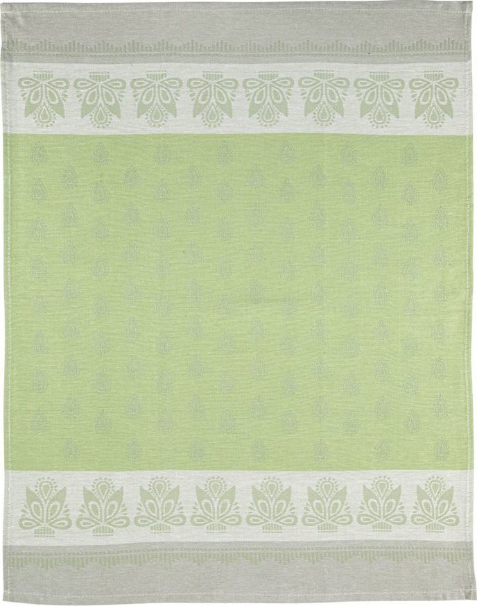 Miss Lucy Ściereczka kuchenna bawełniana Miss Lucy Camellia 50x70 cm mięta