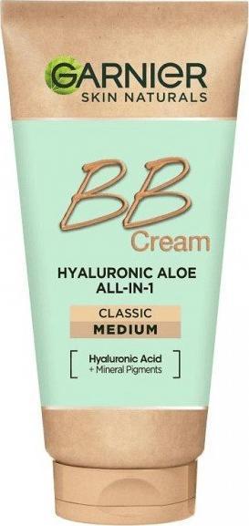 Garnier GARNIER_Hyaluronic Aloe All-In-1 BB Cream nawilżający krem BB do każdego typu skóry Śniady 50ml