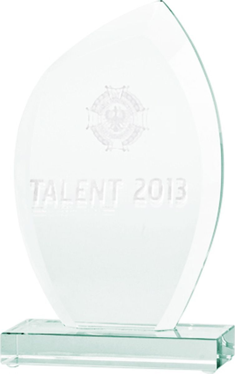 Victoria Sport Trofeum szklane grawerowane 3D z etui