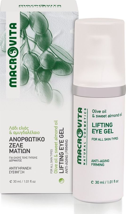Macrovita LIFTINGUJĄCY ŻEL POD OCZY z bio-oliwą z oliwek i olejkiem migdałowym 30ml