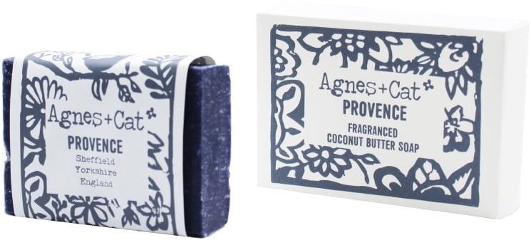 Mydło z masłem kokosowym - Provence