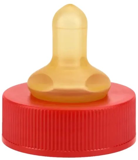 Jednorazowy smoczek do butelki dla wcześniaków okrągły lateks rozmiar 1M 142.020 Nuk MedicPro