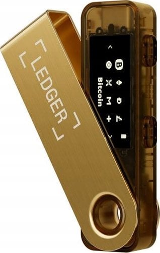 Ledger Ledger Nano S Plus Gold Crypto Hardware Wallet