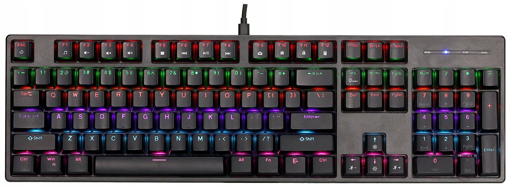 XTRIKE ME Mechanical Gaming Keyboard GK-918 Black