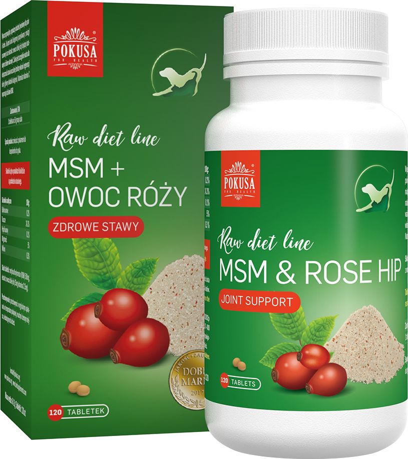 POKUSA MSM I Owoc dzikiej róży 120 TABL