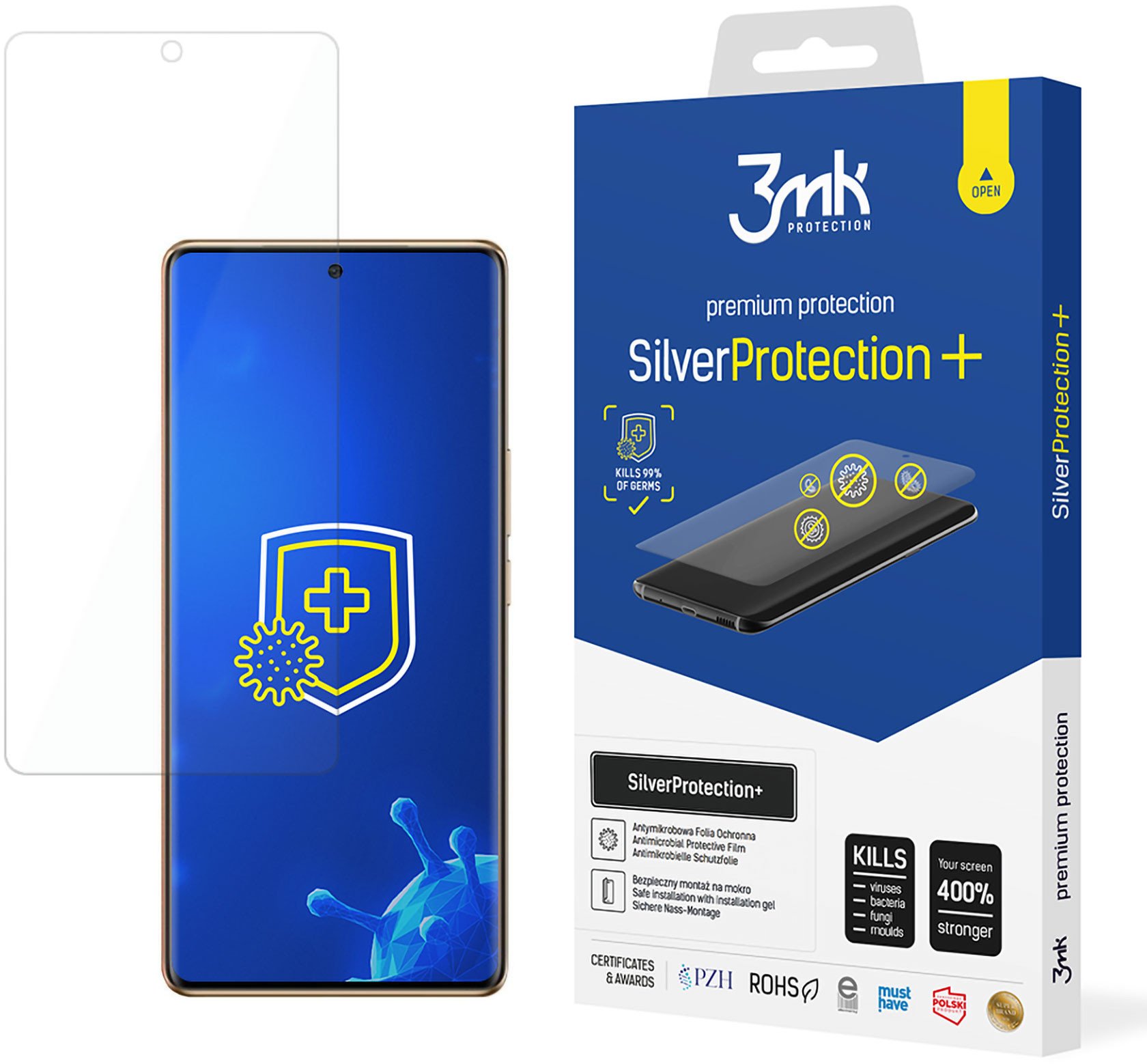VIVO Y200 V2343A - 3MK SILVERPROTECTION+