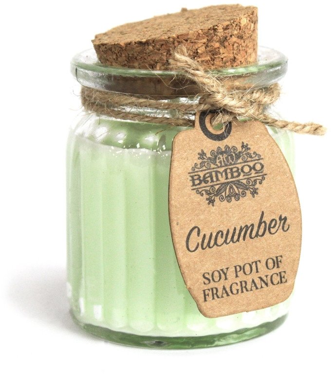 Zapachowa świeczka sojowa - Ogórek