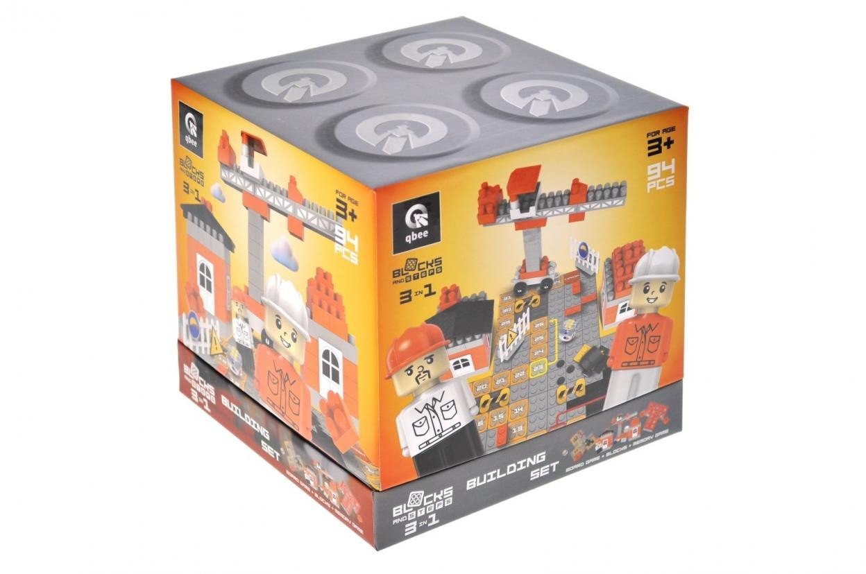 Klocki konstrukcyjne Block&Steps Zestaw budowlany EDUKAMP