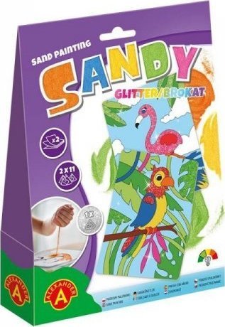 Alexander Sandy Brokat - Papuga i flaming ALEX