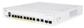 Cisco Cisco switch CBS350-8P-2G-UK, 8xGbE RJ45, 2xGbE RJ45/SFP, fanless, PoE+, 67W - REFRESH