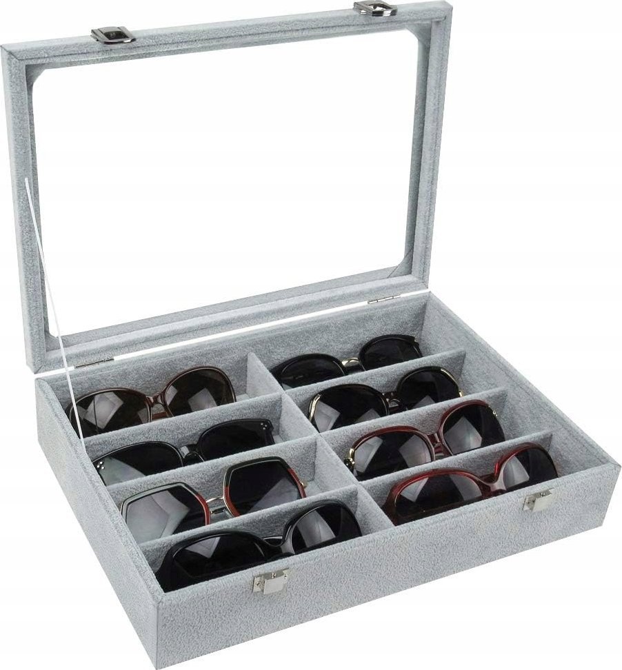 Korbi PUDEŁKO ETUI ORGANIZER SZKATUŁKA OKULARY 8 SZT G29