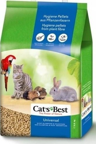 Żwirek dla kota Rettenmaier JRS Cats Best Universal Żwirek Drewniany 2x20l=40l / 22kg