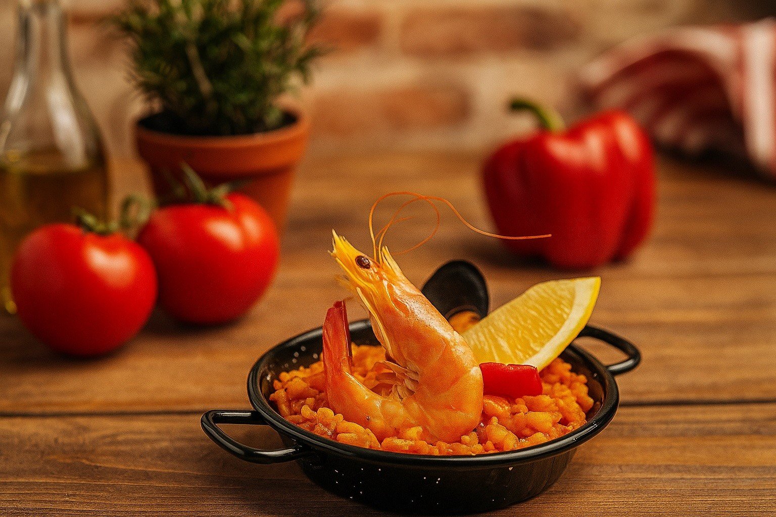 Patelnia mini 12 cm do Paelli HENDI