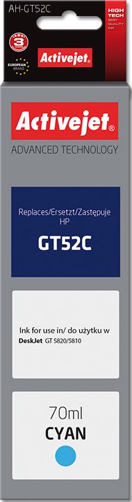 Tusz Activejet Tusz AH-GT52C (cyan)