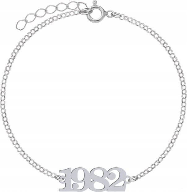 Radziszewska Jewellery Bransoletka Data Rocznik srebro925 Dedykacja