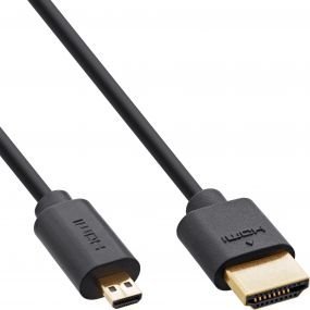 Kabel InLine HDMI - HDMI 2m czarny (17902D)