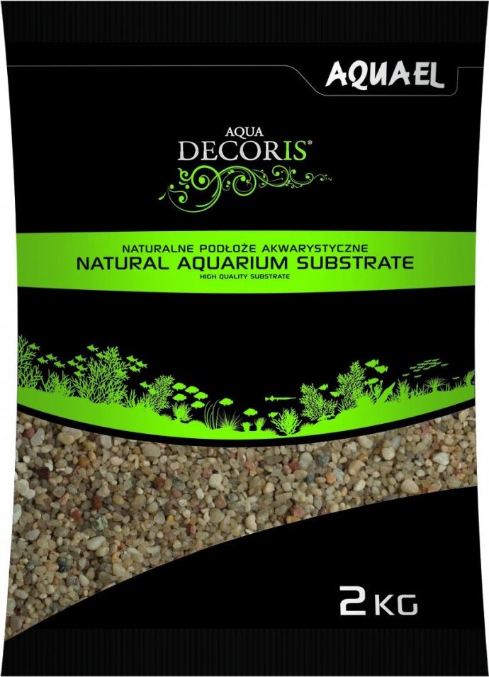 Aquael AQUAEL 115113 ŻWIR KWARCOWY DROBNY 1,6 - 4 MM 2 KG