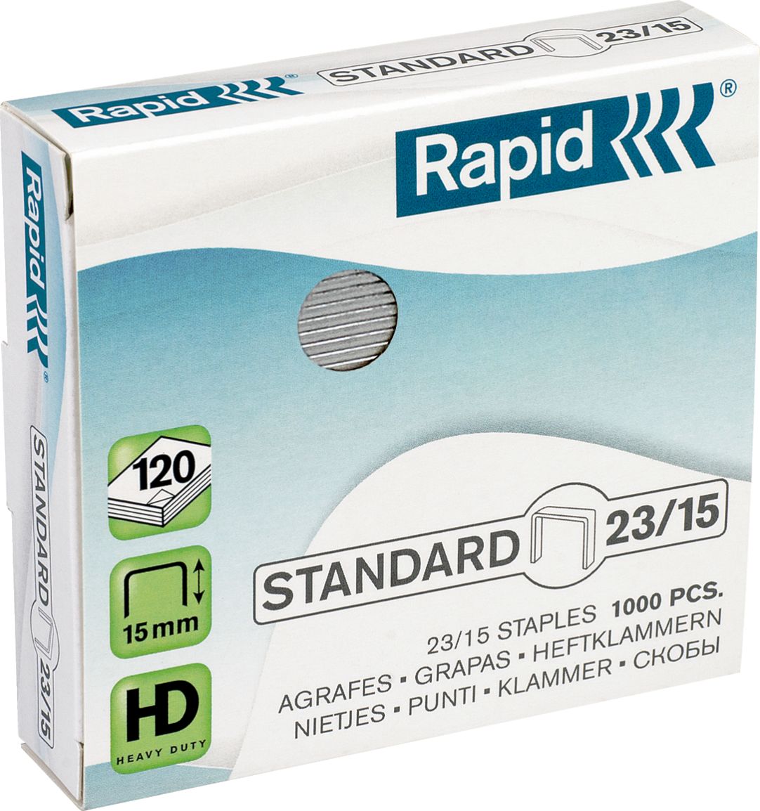 Rapid Zszywki Standard 23/15 1000 szt.